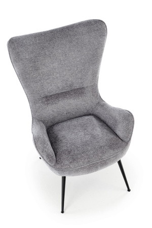 JUKON fotel wypoczynkowy popielaty (1p=1szt)