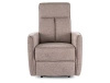 Fotel rozkładany Nikos Brego beżowy
