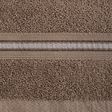 RĘCZNIK TRIS (04) 70 X 140 CM CIEMNOBEŻOWY