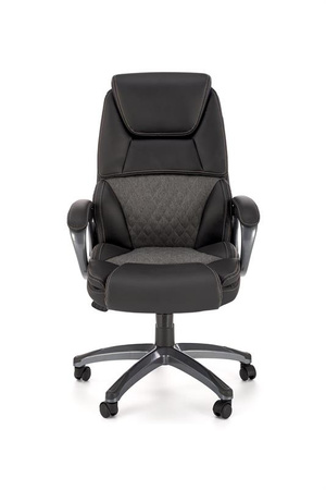 STEVEN fotel gabinetowy czarny / popielaty (1p=1szt)