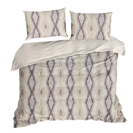 KOMPLET POŚCIELI SATYNOWEJ NIKA 24 220 X 200 CM BEŻOWY
