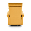 SEMIR fotel z funkcja elektrycznego rozkładania / gniazdo USB, musztardowy (2p=1szt)