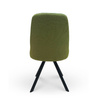 Krzesło NERO zielone w tkaninie