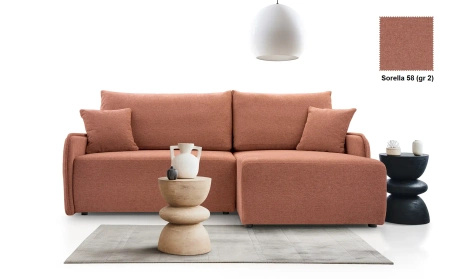 Narożnik MIRABELLA 198x150 cm z funkcją spania