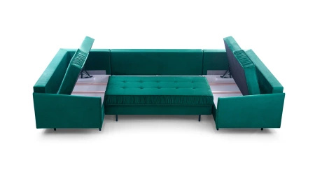 Narożnik ALASKAN U 365x177 cm z funkcją spania