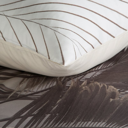 KOMPLET POŚCIELI SATYNOWEJ PREMIUM23 140 X 200 CM KREMOWY