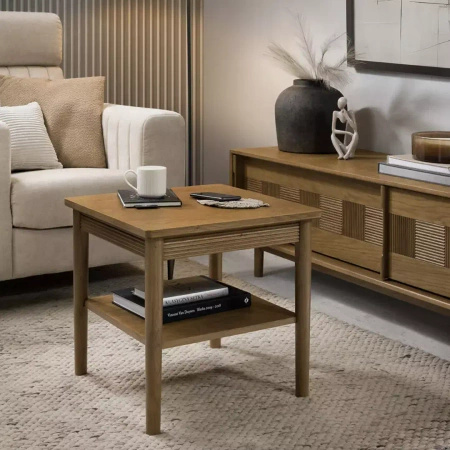 Stolik kwadratowy 52 CANTIERO DĄB KARMELOWY