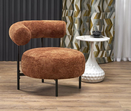 HAZARD fotel wypoczynkowy, cynamonowy (1p=1szt)