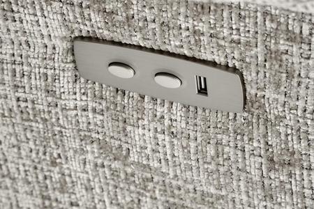 AMORE fotel wypoczynkowy popielaty (1p=1szt)