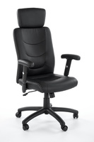 STILO fotel gabinetowy czarny