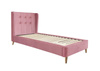 ESTELLA 90 cm łóżko różowy (4p=1szt)