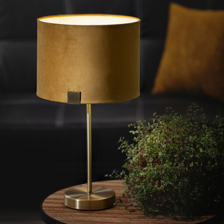 LAMPA DEKORACYJNA EZRA (02) 27 X 27 X 46 CM JASNOBRĄZOWY