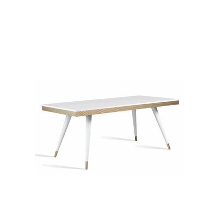 Ława biała 120 cm RUBIN
