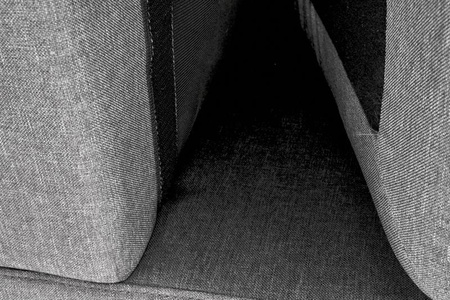 GERSON sofa z podnóżkiem popielaty (1p=1szt)