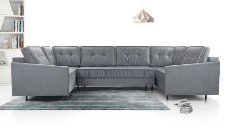 Narożnik ALASKAN U 365x177 cm z funkcją spania