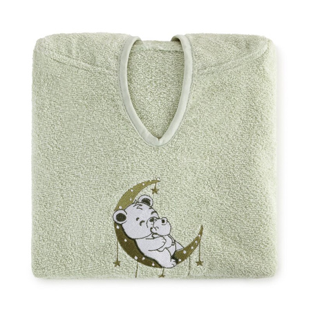 RĘCZNIK DZIECIĘCY BABY74 60 X 120 CM MIĘTOWY