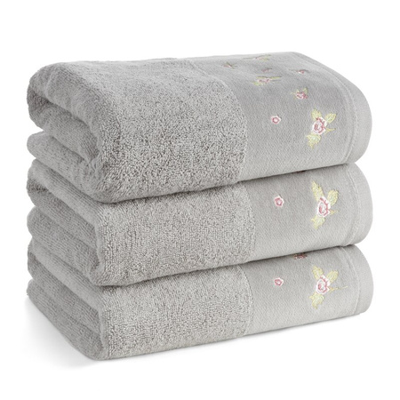 RĘCZNIK DALIA (06) 70 X 140 CM STALOWY