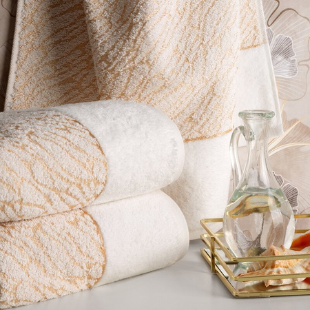 RĘCZNIK NOLA (03) 70 X 140 CM BEŻOWY