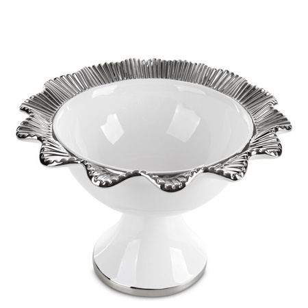 MISA DEKORACYJNA BETSY (01) O 28 X 22 CM KREMOWY