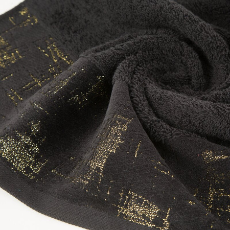 RĘCZNIK LEYA (04) 50 X 90 CM CZARNY