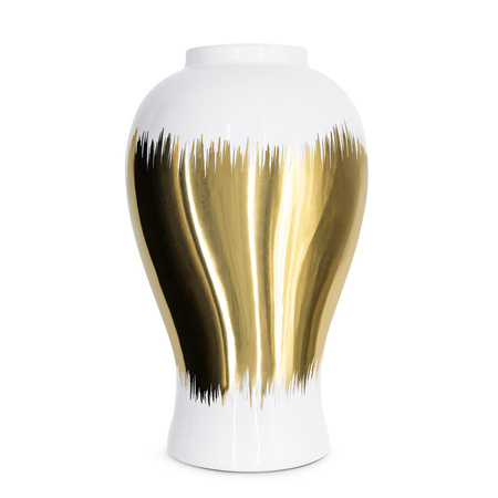 WAZON DEKORACYJNY TALA (02) FI 21 X 34 CM BIAŁY