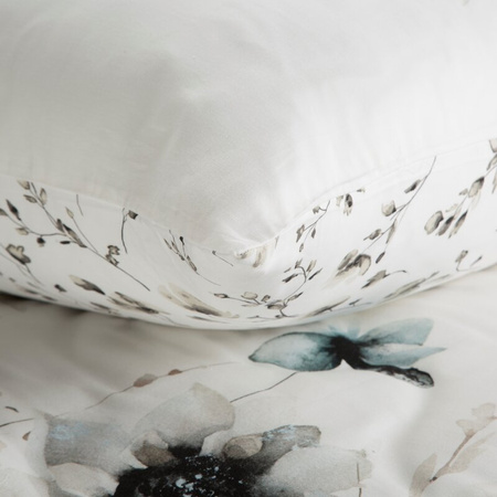 KOMPLET POŚCIELI SATYNOWEJ PREMIUM22 140 X 200 CM BIAŁY