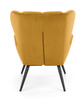 TYRION fotel wypoczynkowy musztardowy