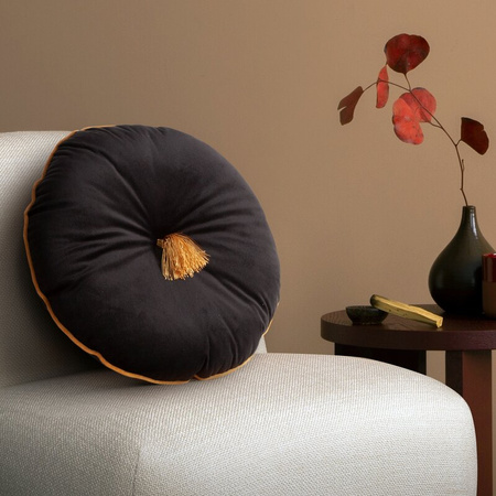 POSZEWKA VELVET FI 40 CM JASNOMIĘTOWY