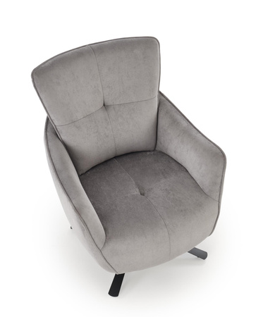 SCAMPI fotel wypoczynkowy, popielaty (1p=1szt)