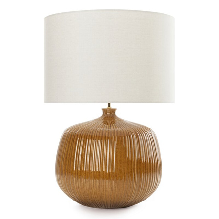 LAMPA DEKORACYJNA BENTI (02) O 50 X 70 CM JASNOBRĄZOWY