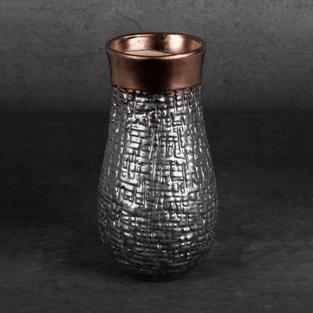 WAZON DEKORACYJNY MORENA (10) FI 17 X 32 CM STALOWY