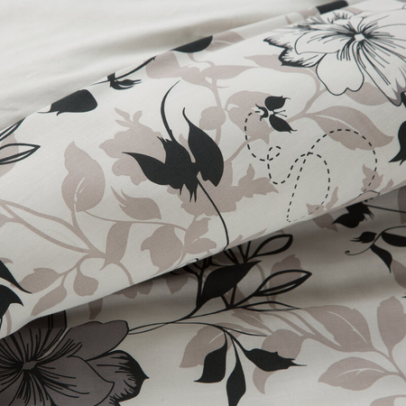 KOMPLET POŚCIELI SATYNOWEJ SPRING 09 140 X 200 CM BIAŁY