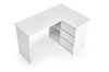 BEGA biurko, biały (2p=1szt)