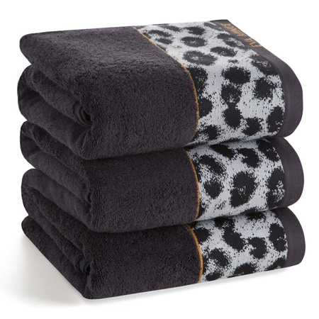 RĘCZNIK EVA 22 70 X 140 CM CZARNY