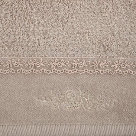 RĘCZNIK SISI (04) 70 X 140 CM BEŻOWY