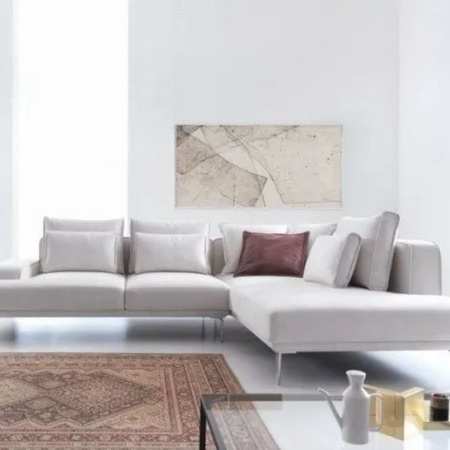 Narożnik Livio 293x225 cm jasny beż BENIX