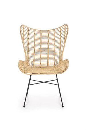 INDIANA fotel wypoczynkowy rattan naturalny (2p=1szt)