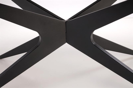 SANDRO stół rozkładany, czarny (2p=1szt)