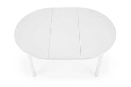 RINGO stół kolor blat - biały, nogi - biały (102-142x102x76 cm) (2p=1szt)