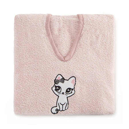 RĘCZNIK DZIECIĘCY BABY72 60 X 120 CM RÓŻOWY