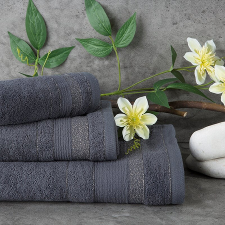 RĘCZNIK APRIL (10) 70 X 140 CM GRANATOWY