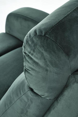 WONDER fotel rozkładany z funkcją kołyski, ciemno zielony (2p=1szt)