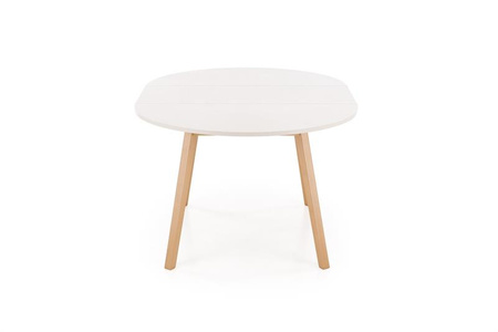 RUBEN stół kolor blat - kaszmir, nogi - naturalny (102-142x102x75 cm) (2p=1szt)