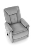 HORTON fotel wypoczynkowy popielaty (1p=1szt)