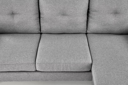 GERSON sofa z podnóżkiem popielaty (1p=1szt)