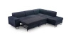 Narożnik DISCO 285x220 cm z funkcją spania