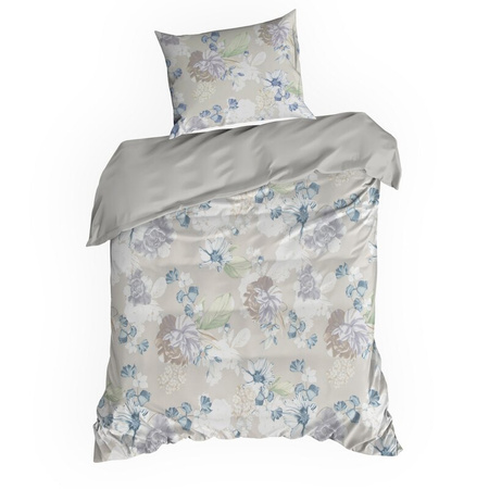 POŚCIEL D91 JULIA 220 X 200 CM POPIELATY