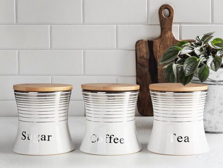 POJEMNIKI CERAMIKA 12 X 12 X 13 CM BIAŁY