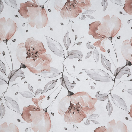 KOMPLET POŚCIELI BAWEŁNIANEJ NICKY 220 X 200 CM BIAŁY