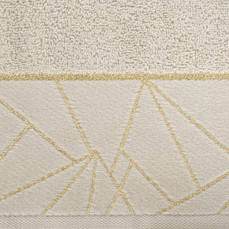 RĘCZNIK CLEO (03) 70 X 140 CM BEŻOWY